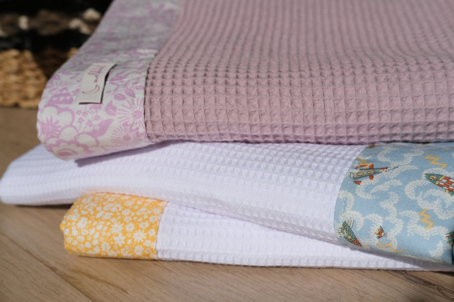 Melkdoek x Liberty Fabrics in Adventures in the Sky