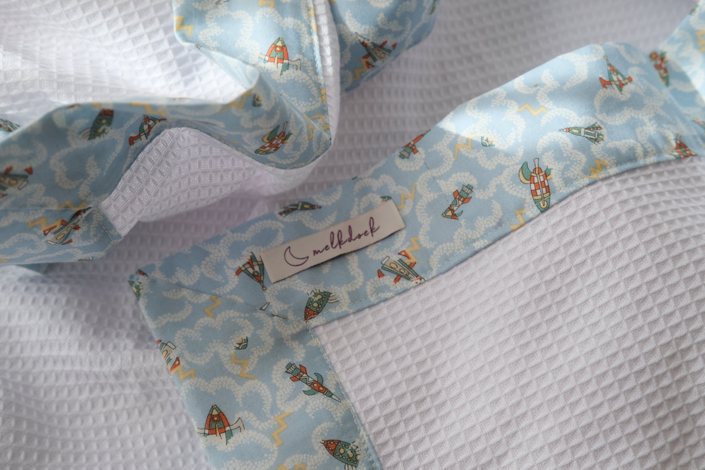 Melkdoek x Liberty Fabrics in Adventures in the Sky